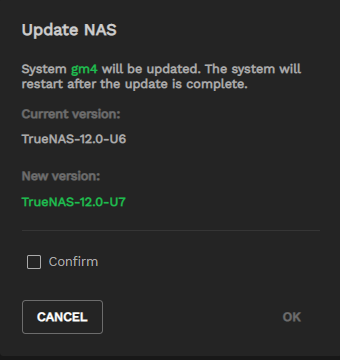 Systems Update